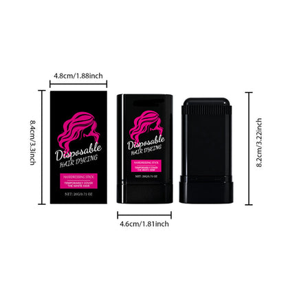 Waterproof Hair Color Stick With Comb