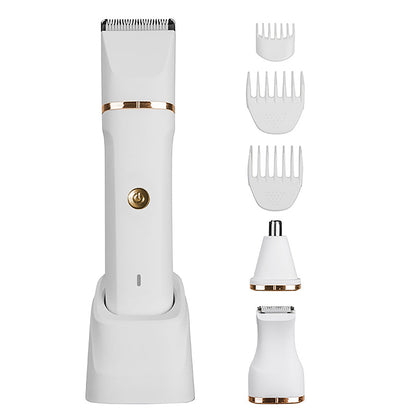 3-in-1 Electric Beard Trimmer with Base