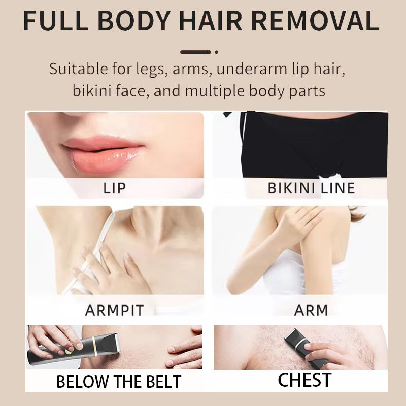 3-in-1 Electric Beard Trimmer with Base