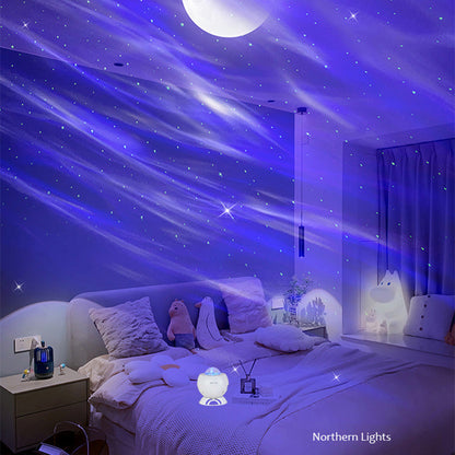 📢📢50 %  OFF !! ⏰Aurora Star Projector with Bluetooth Speaker🚛Free Shipping