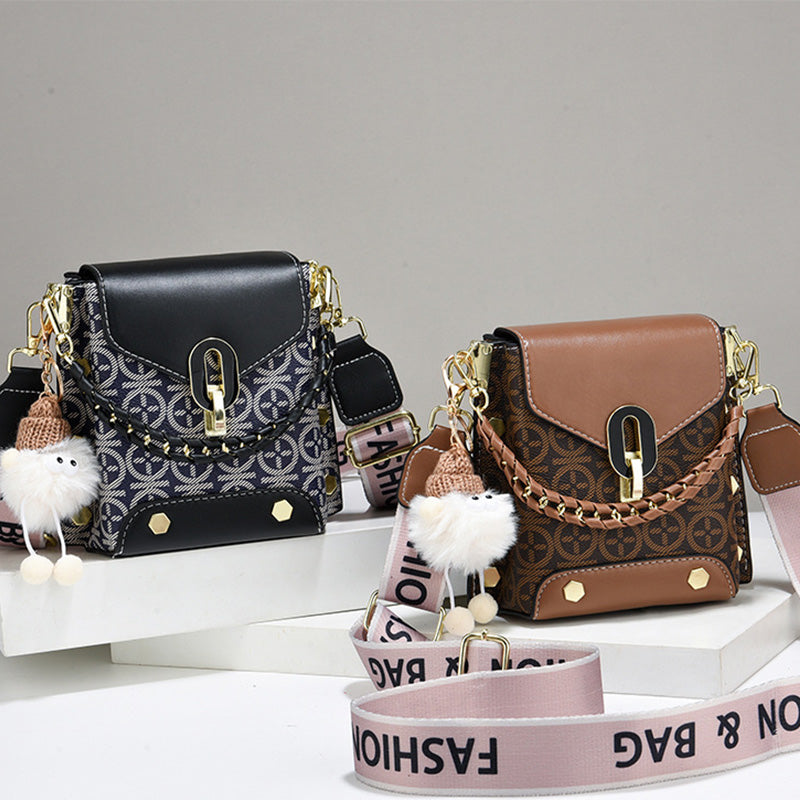 📢📢49%  OFF !! ⏰Women's Fashion Crossbody Exquisite Leather Bag