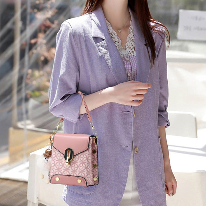 📢📢49%  OFF !! ⏰Women's Fashion Crossbody Exquisite Leather Bag