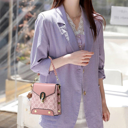 📢📢49%  OFF !! ⏰Women's Fashion Crossbody Exquisite Leather Bag