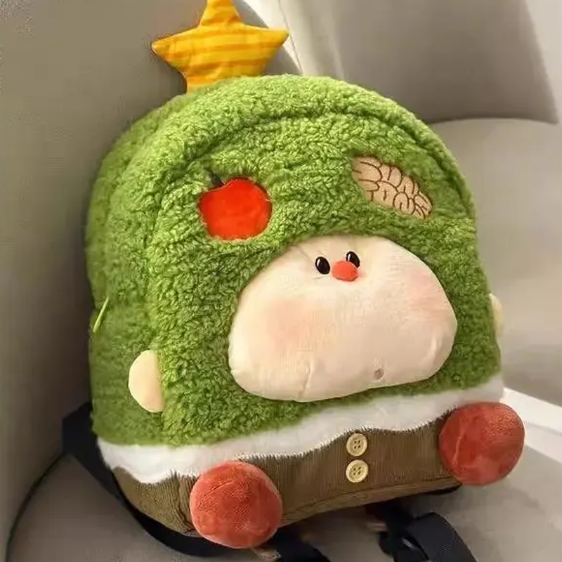 Plush Character Novelty Backpack