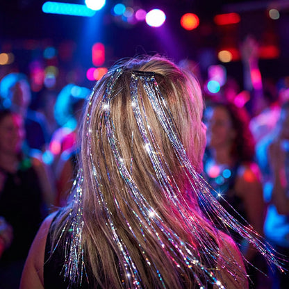 Sparkling Clip-in Hair Tinsel