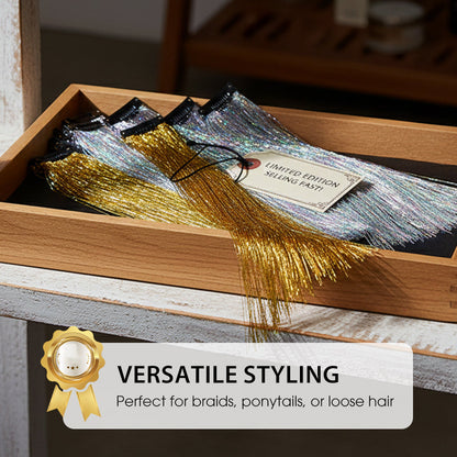 Sparkling Clip-in Hair Tinsel