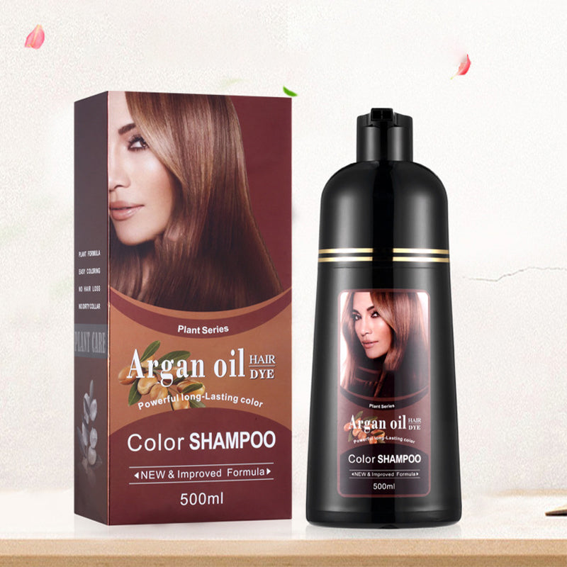 2-in-1 Long-Lasting Hair Dye & Shampoo