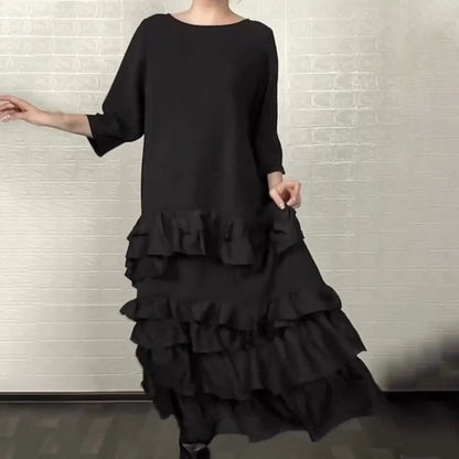 ⏳Time-Limited Special⏰Oversized Ruffle Layered Flowy Dress👗