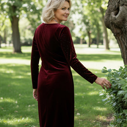 👗Women's Sparkle Long Sleeve Dress✨