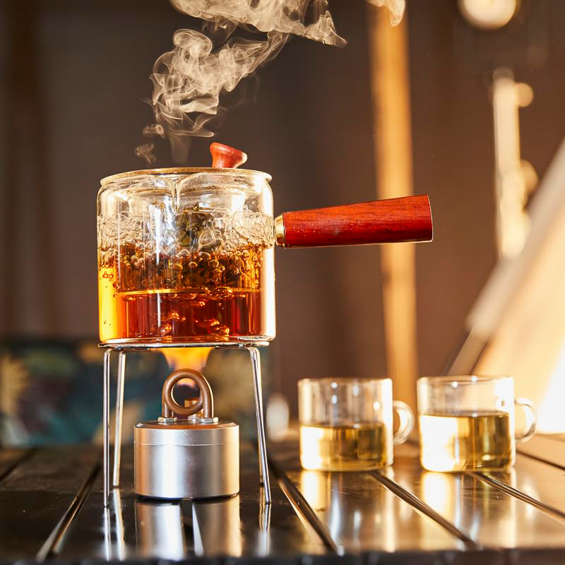 DIY Outdoor Portable Alcohol Burner Set