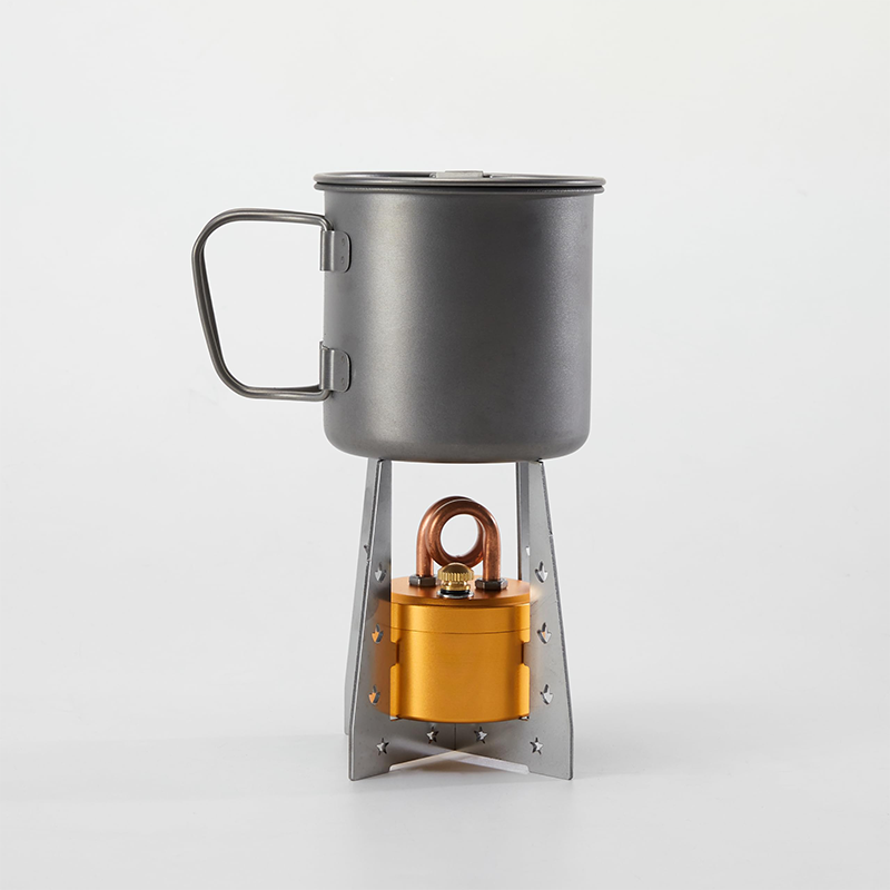 DIY Outdoor Portable Alcohol Burner Set