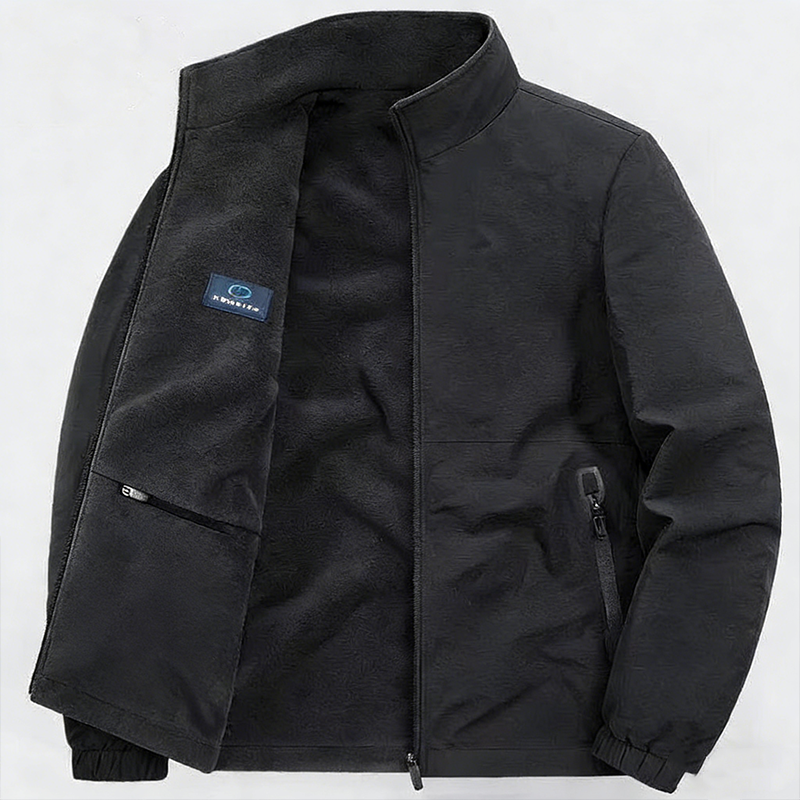 Men's Lightweight Reversible Stand Collar Jacket