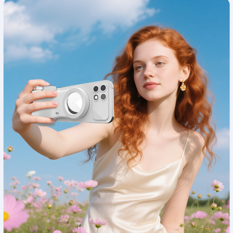 Magnetic Phone Camera Grip