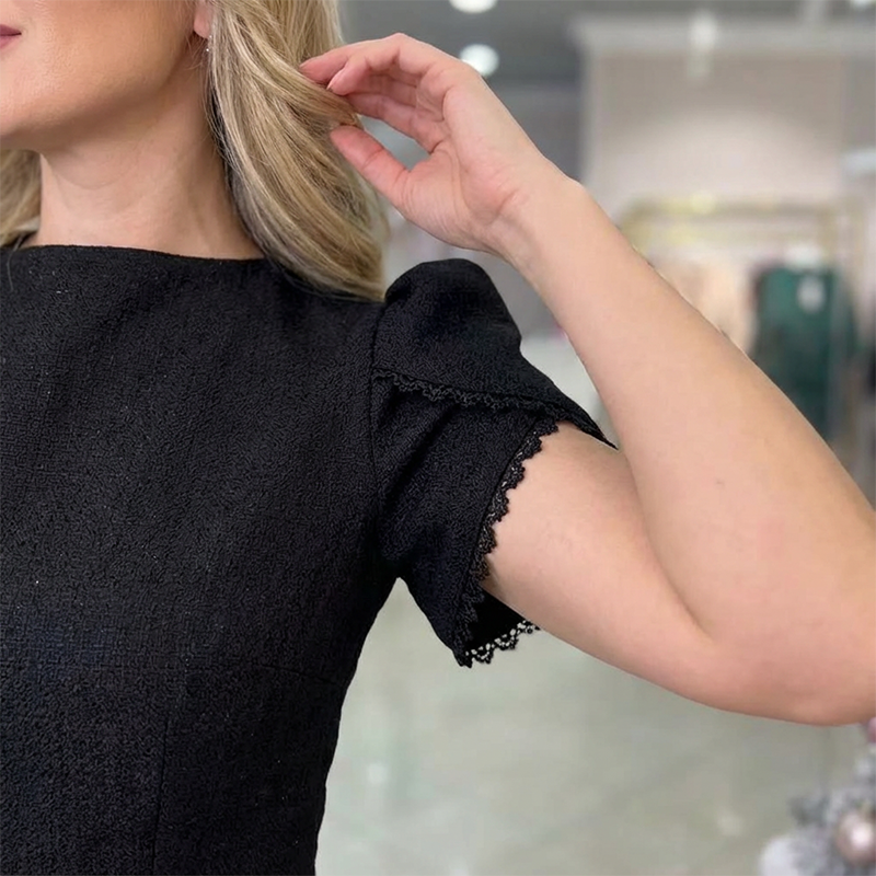 🎁2026 New Arrivals 50% OFF💥Elegant Short Sleeve A-Line Dress