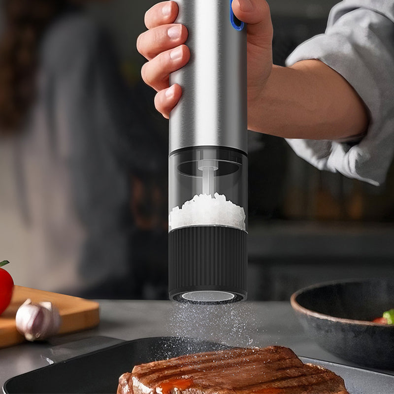 Electric Pepper & Salt Grinder Set
