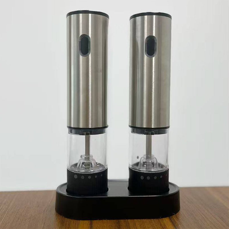 Electric Pepper & Salt Grinder Set