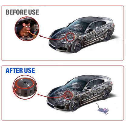 Ultrasonic Rodent Repeller for Car & Indoor