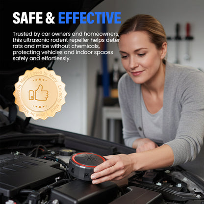 Ultrasonic Rodent Repeller for Car & Indoor