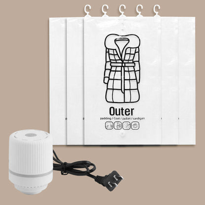 📢📢49%  OFF !! ⏰Hanging Vacuum Storage Bags
