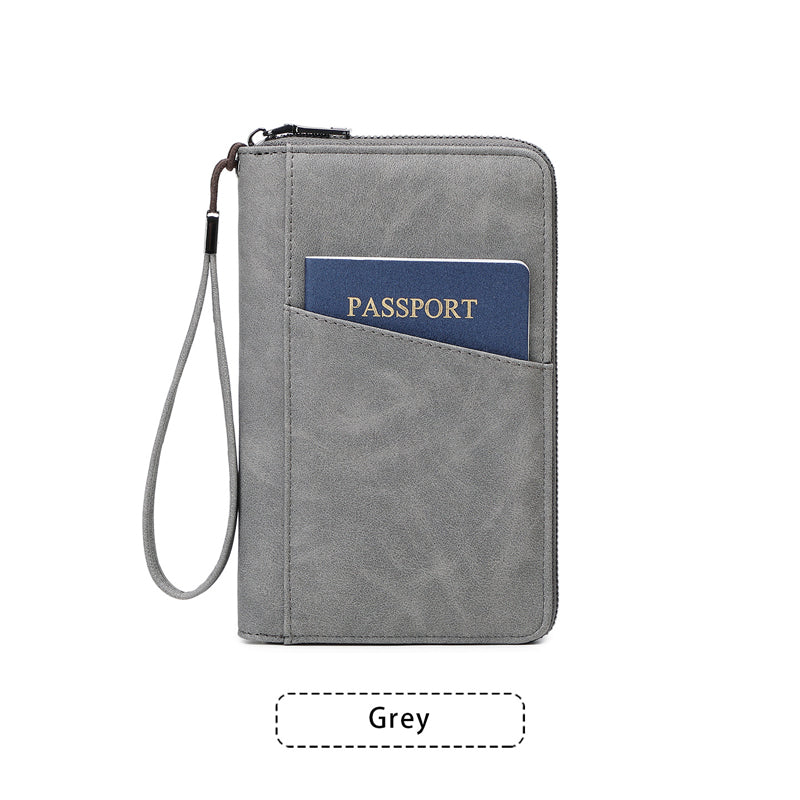 RFID Blocking Travel Passport Wallet