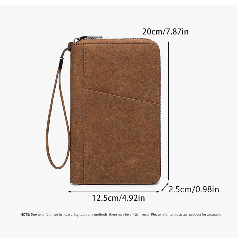 RFID Blocking Travel Passport Wallet