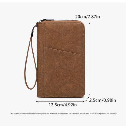 RFID Blocking Travel Passport Wallet