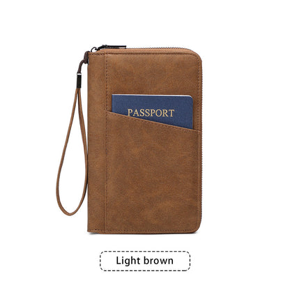 RFID Blocking Travel Passport Wallet