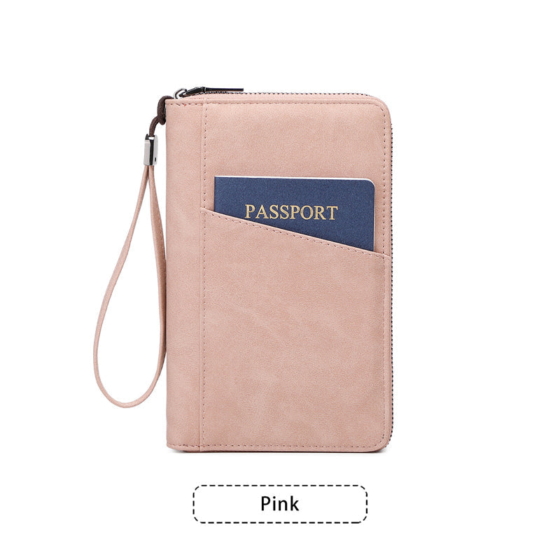 RFID Blocking Travel Passport Wallet