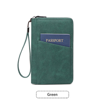 RFID Blocking Travel Passport Wallet