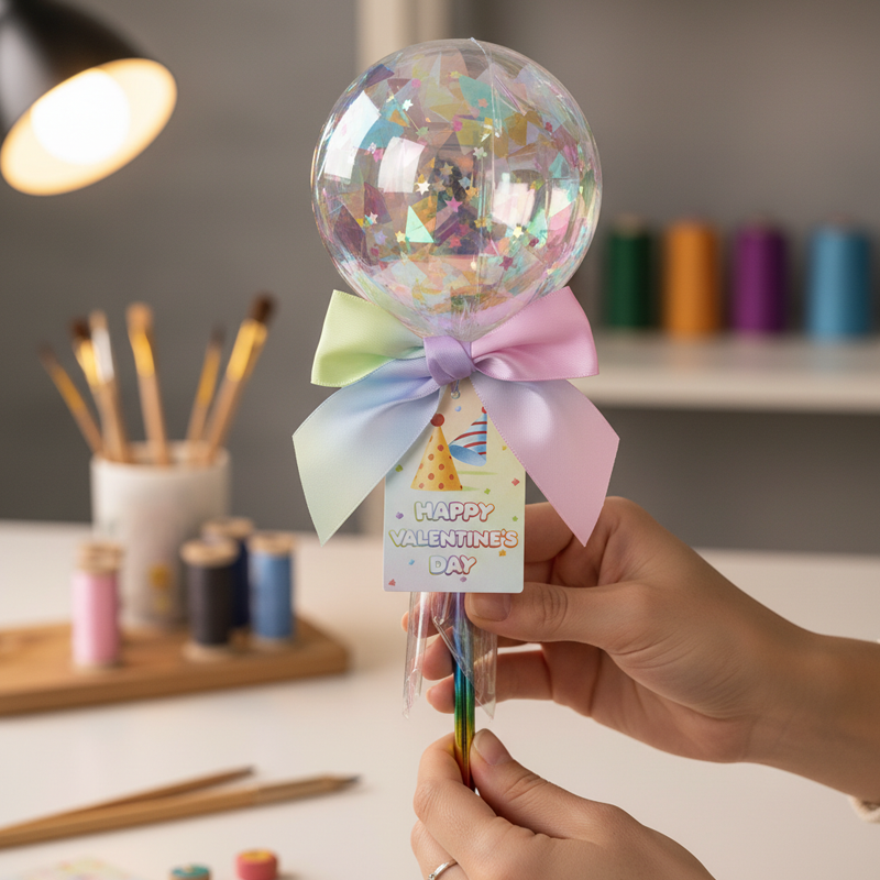 Kids' Giant Rainbow Stationery Set for Valentine's Day