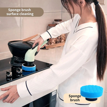 💐49% OFF ! Multifunctional Electric Brush – Goodbye Stubborn Stains 🔧💪【Special Price】