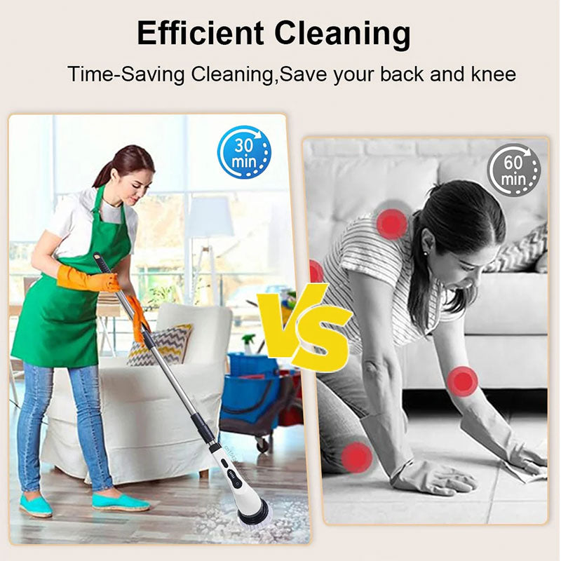💐49% OFF ! Multifunctional Electric Brush – Goodbye Stubborn Stains 🔧💪【Special Price】