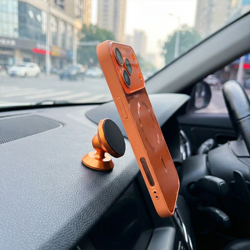 📢📢 50% Off!! ⏰ Magnetic Matte Case with Camera Guard | Non-Slip & Perfect Protection – Stylish & Functional! 📱