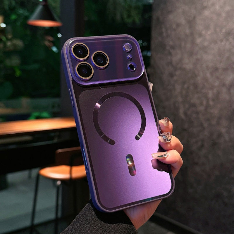 📢📢 50% Off!! ⏰ Magnetic Matte Case with Camera Guard | Non-Slip & Perfect Protection – Stylish & Functional! 📱