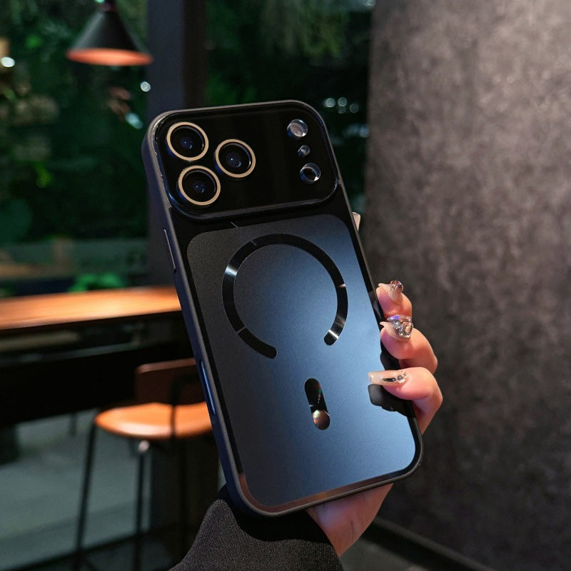📢📢 50% Off!! ⏰ Magnetic Matte Case with Camera Guard | Non-Slip & Perfect Protection – Stylish & Functional! 📱
