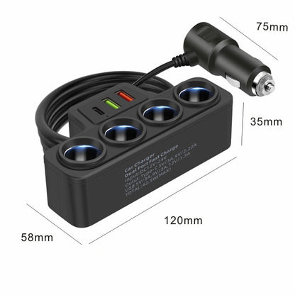 7-in-1 Cigarette Lighter Adapter