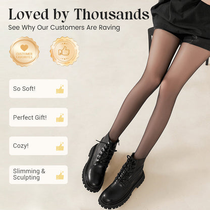 Women's Control Top Thickness Stockings Pantyhose