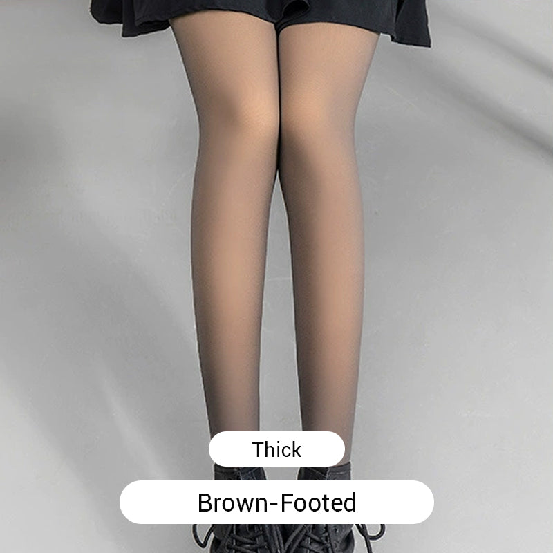 Women's Control Top Thickness Stockings Pantyhose
