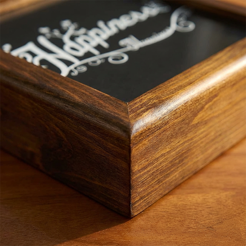 Wooden Wall-Mounted Hidden Storage Frame