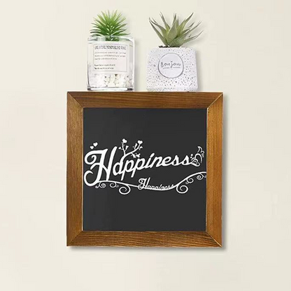 Wooden Wall-Mounted Hidden Storage Frame