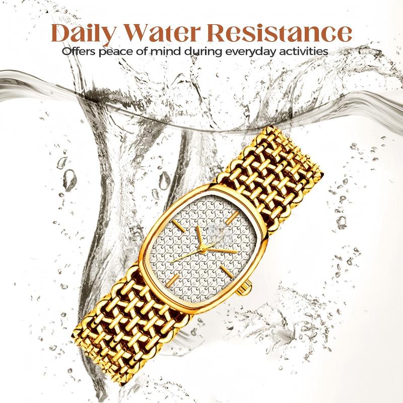 Elegant Woven Quartz Watch for Women