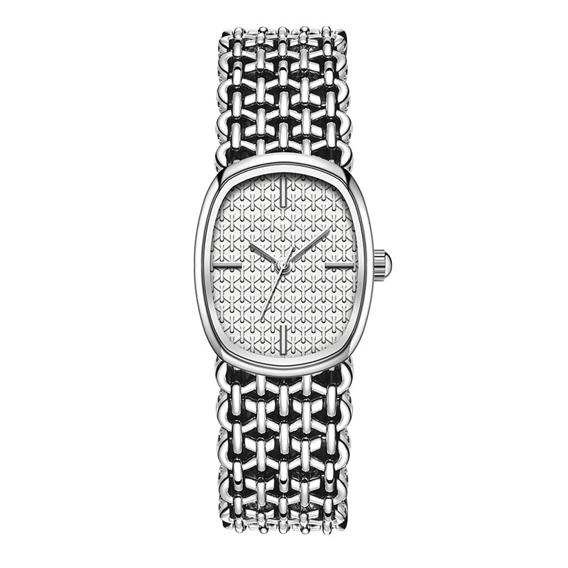 Elegant Woven Quartz Watch for Women