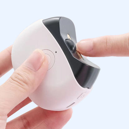 Automatic Electric Nail Clipper with LED Light