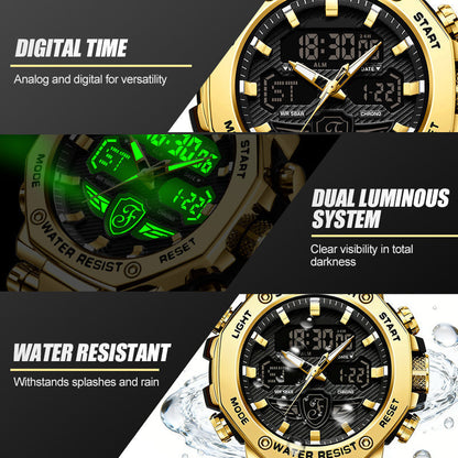 ✨🔥Men's Multifunction Waterproof Luminous Watch⌚