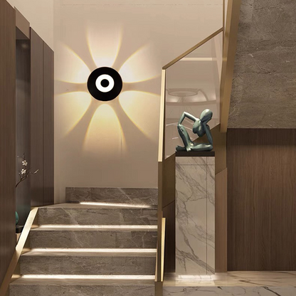 🔥Limited-time offer-Modern LED Wall Sconce with Geometric Light Effect