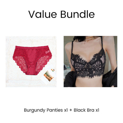 Comfortable & Seamless Panties with Elegant Lace
