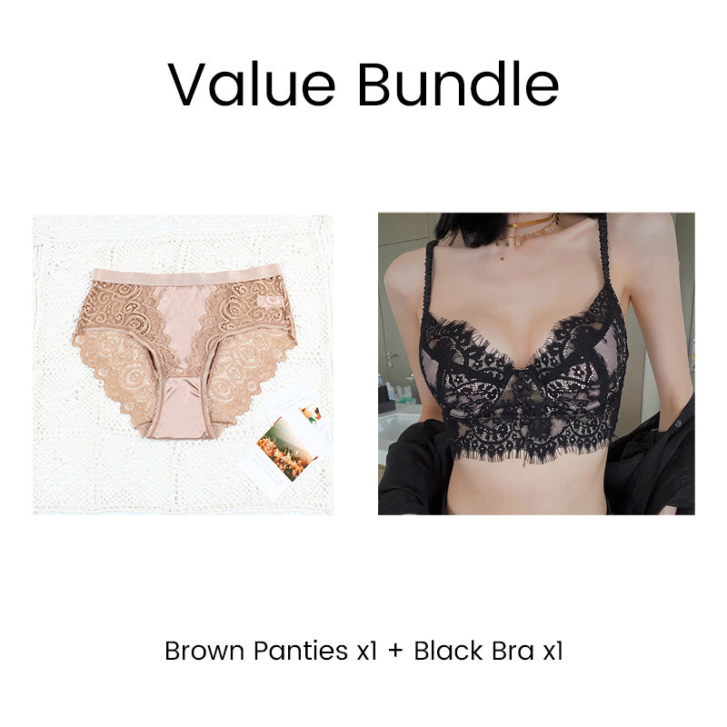 Comfortable & Seamless Panties with Elegant Lace