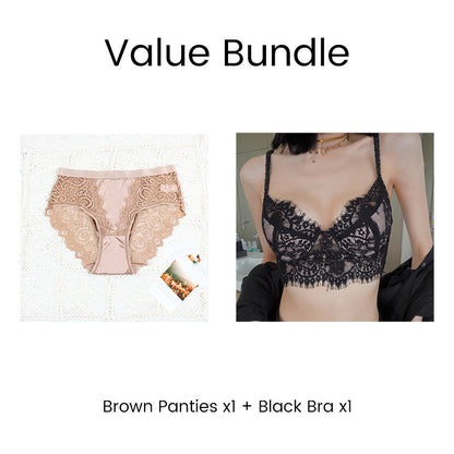 Comfortable & Seamless Panties with Elegant Lace