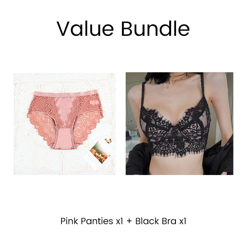 Comfortable & Seamless Panties with Elegant Lace