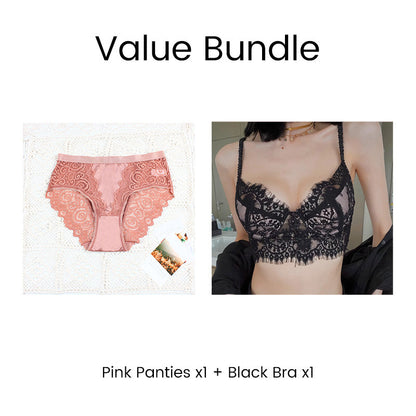 Comfortable & Seamless Panties with Elegant Lace